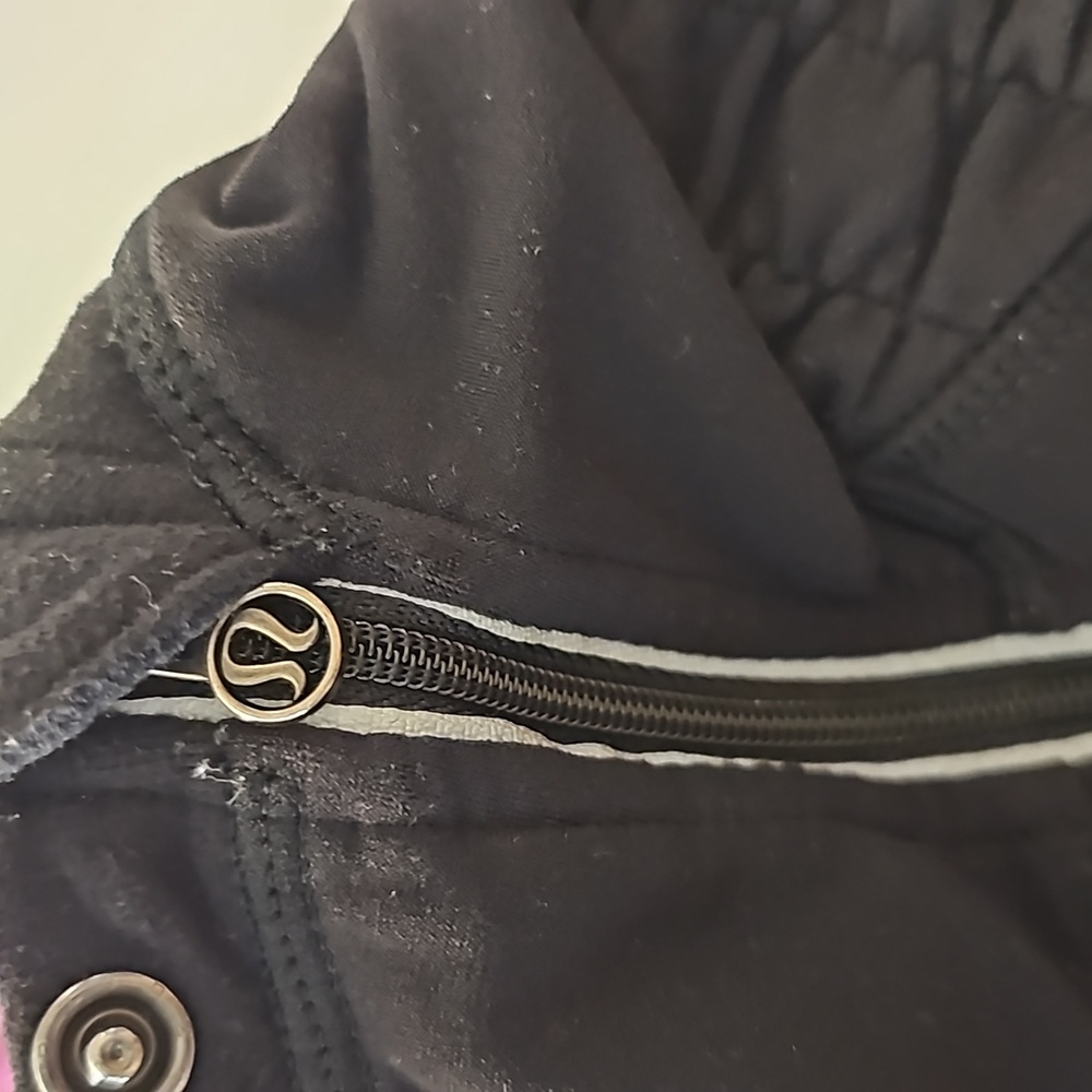 362. Lululemon For It 1/2 zip pullover - Picture 3 of 9